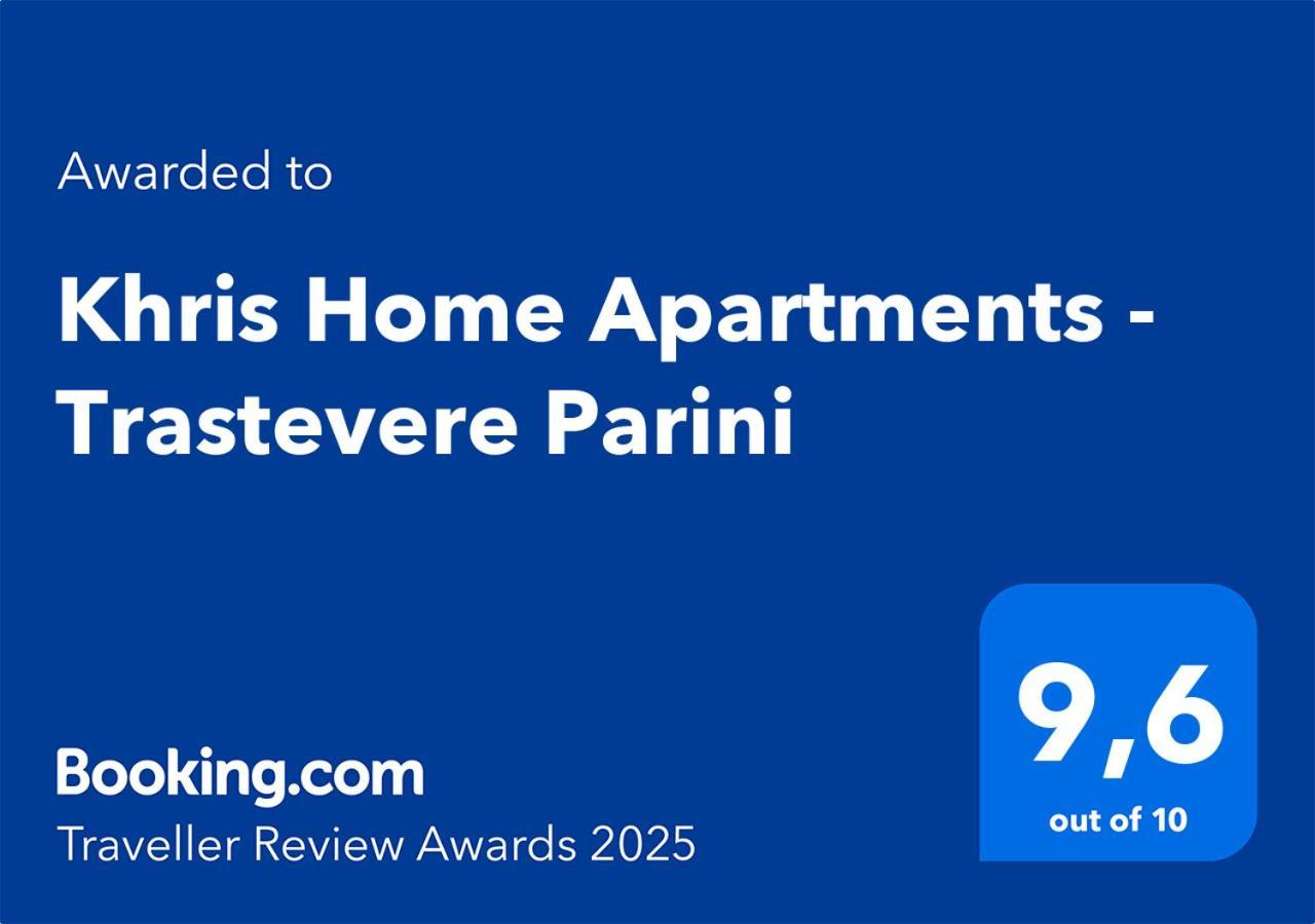 Khris Home Apartments - Trastevere Parini Róma Kültér fotó